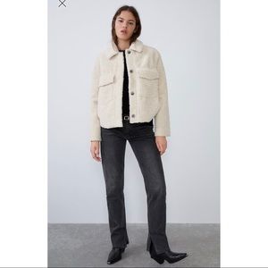 SHERPA FLEECE TEDDY JACKET